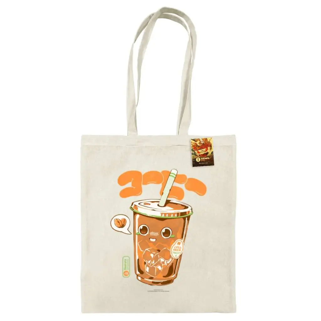 Ilustrata Cute Cold Brew Tote Bag - Figurine